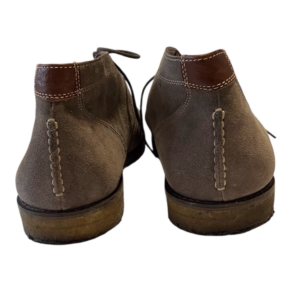 Johnston & Murphy Chukka Casual Boots Lace Up Men’s Size 13 Gray Suede - Picture 7 of 13